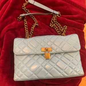 Kurt Geiger Brixton Quilted Leather Pad Lock Bag